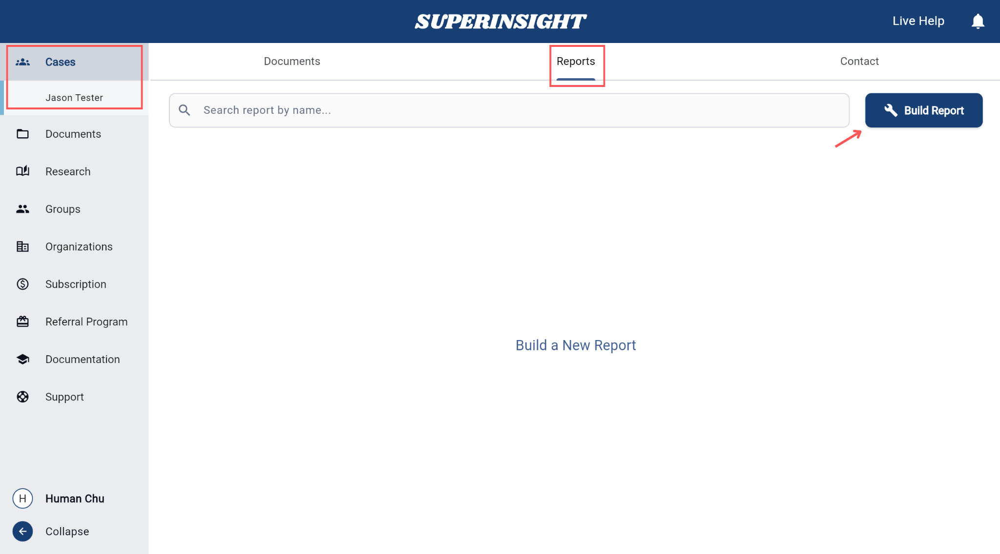 Build Report Start