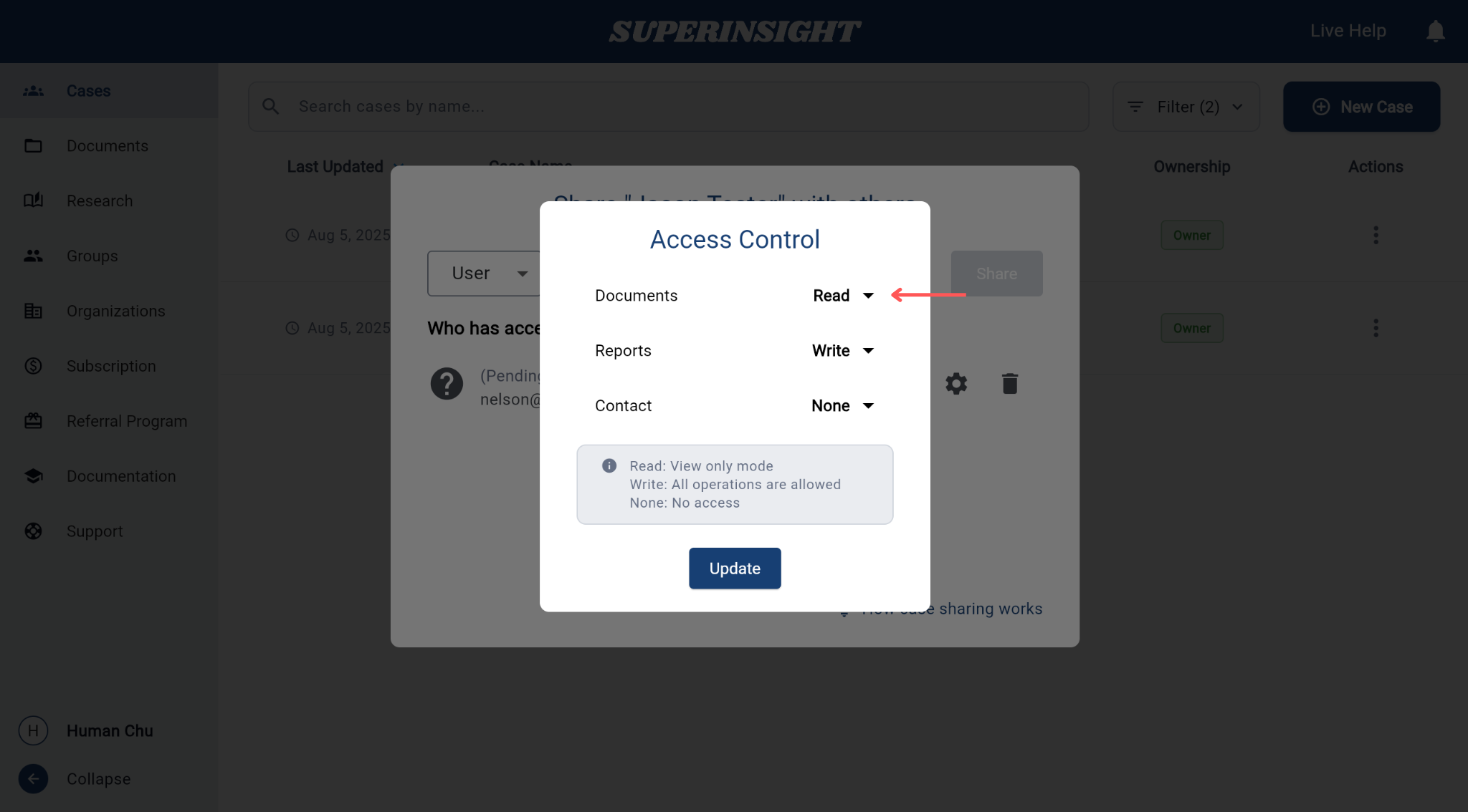 Access Role