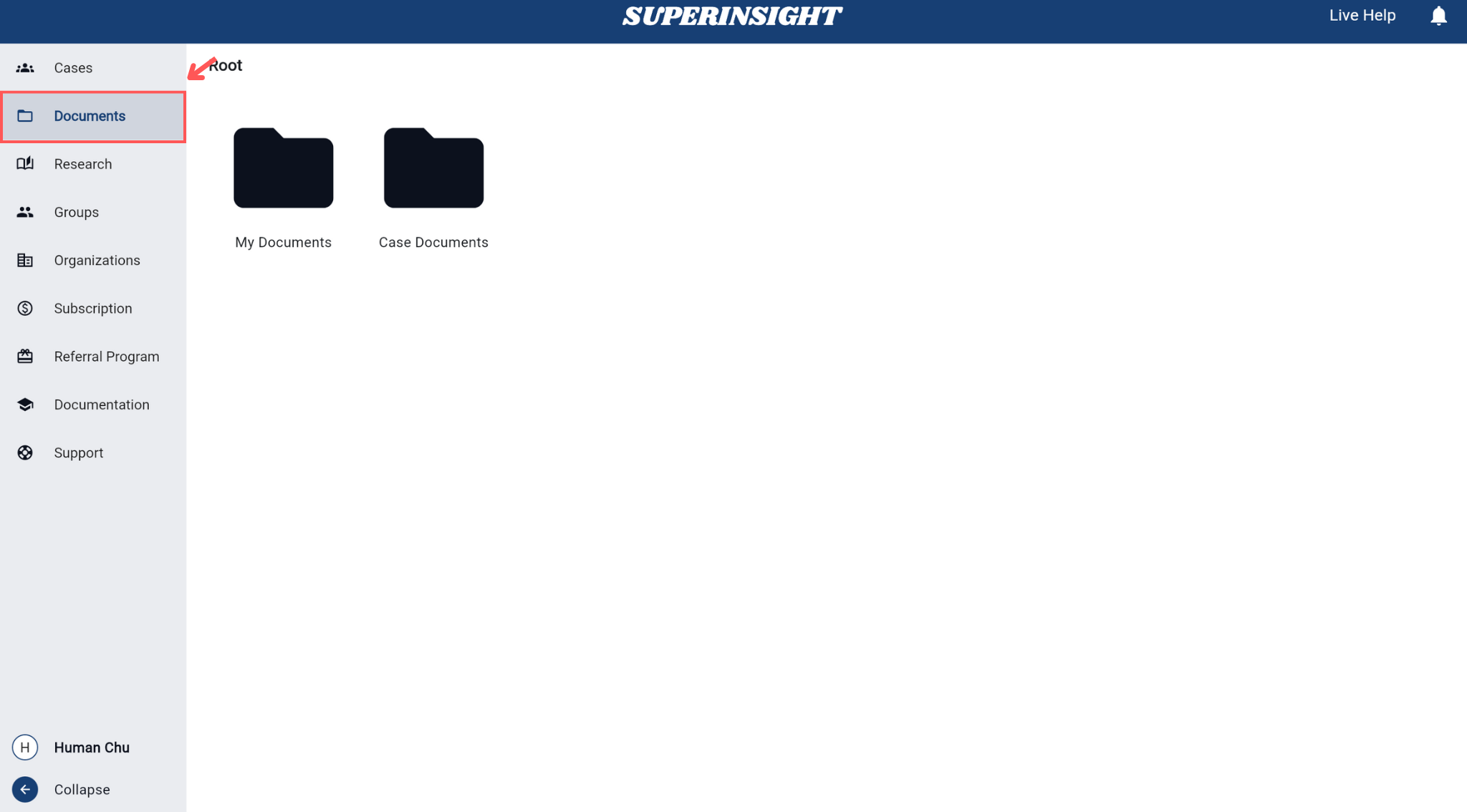 Documents Section