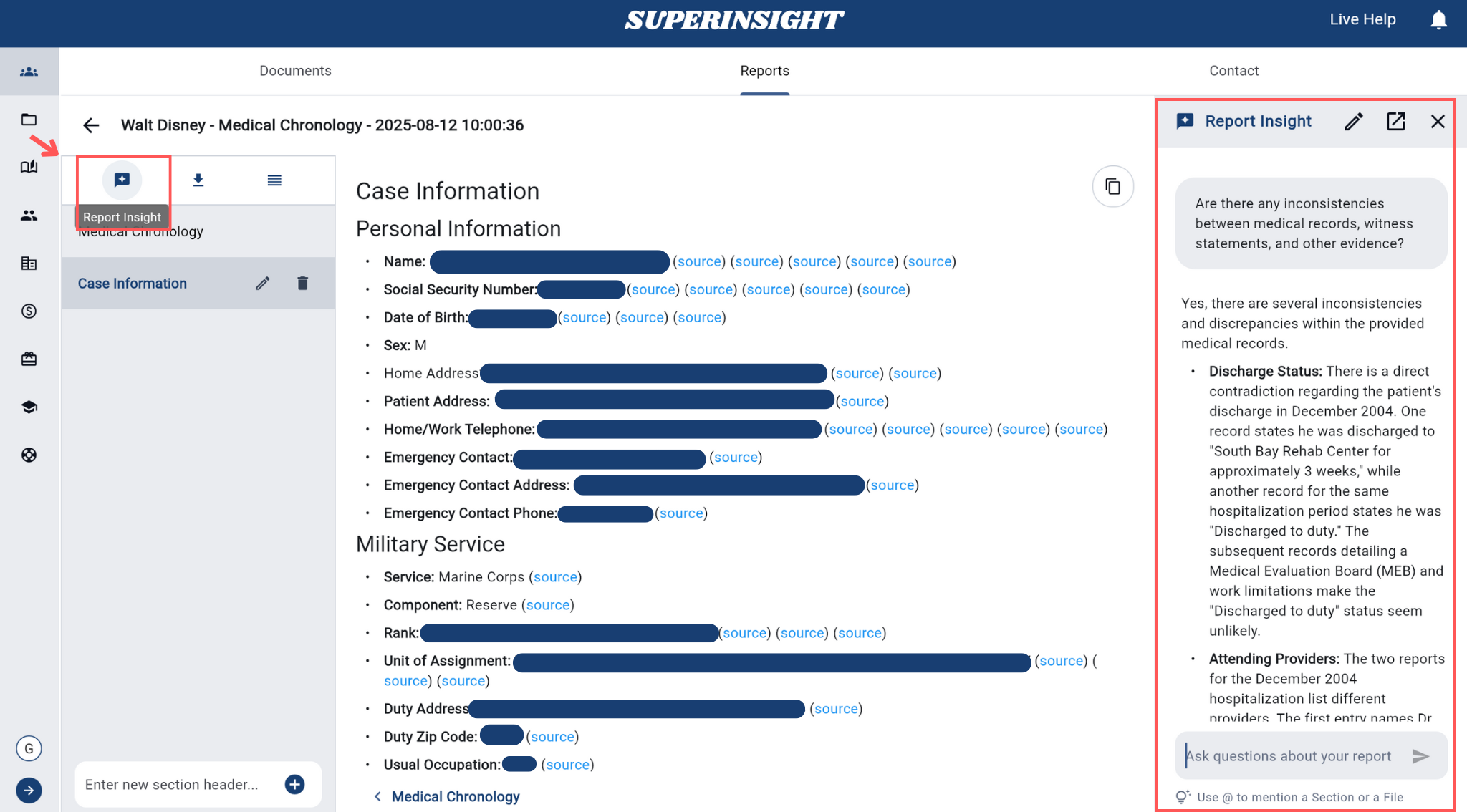 Report Insight