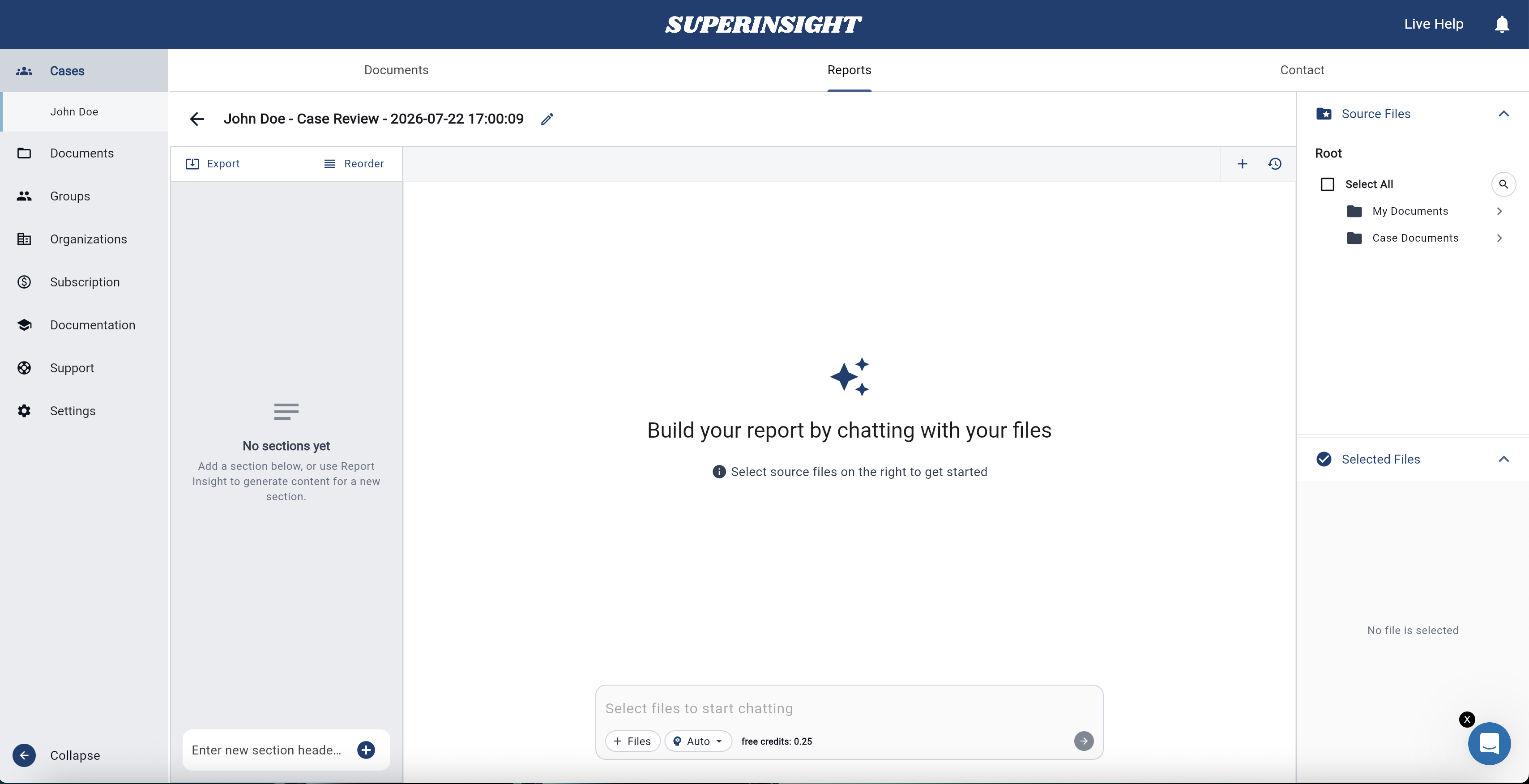 Open Research Insight